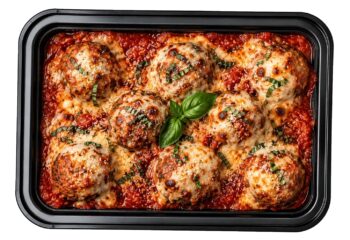 Meal Prep CHEESY Italian Meatballs