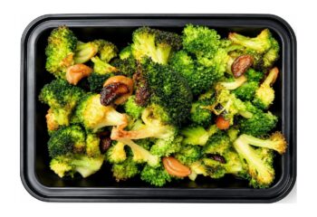 MEAL PREP Roasted Garlic Broccoli Florets