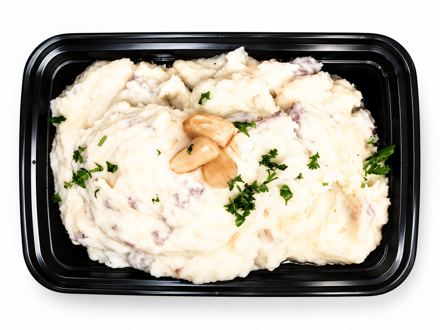 Meal Prep Roasted Garlic Mashed Potatoes