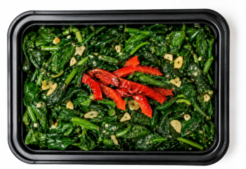 MEAL PREP Sautéed Spinach