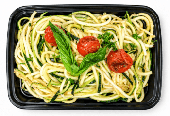 MEAL PREP Zoodles (Zucchini Noodles)