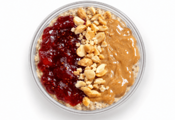 PB&J Overnight Oats