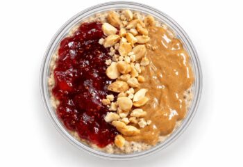 PB&J Overnight Oats
