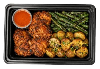 Peri-Peri Chicken & Lemon Garlic Potatoes