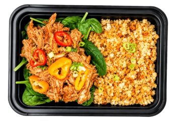 Pulled Buffalo Chicken & Cauli Rice Pulled Buffalo Chicken & Cauli Rice