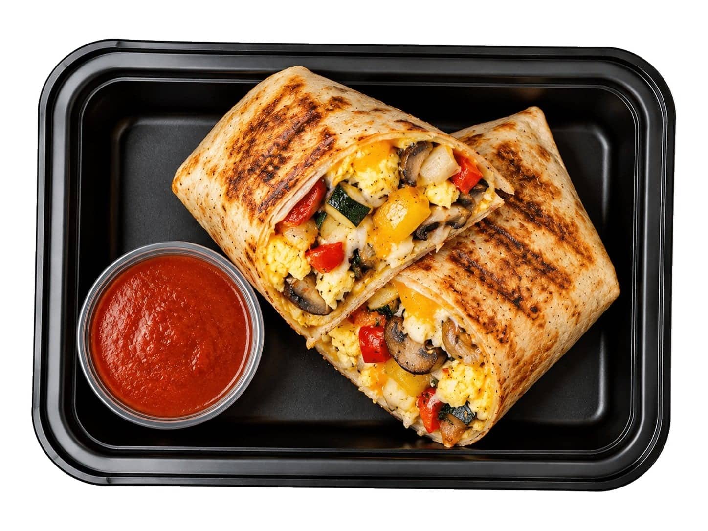 ROASTED VEGGIE Breakfast Burrito
