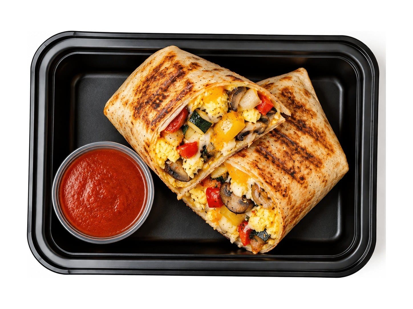 ROASTED VEGGIE Breakfast Burrito