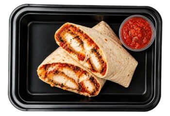 Skinny CHICKEN PARM Snack Wrap