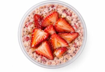 Strawberry Protein Overnight Oats