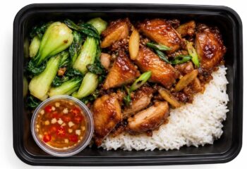 Vietnamese Caramel Chicken with Jasmine Rice
